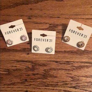 Forever 21 Sparkle Studs